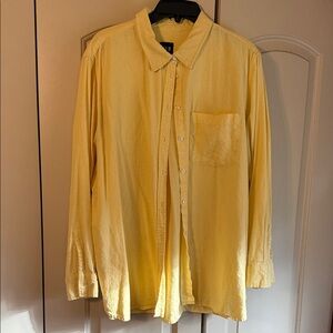 GAP Bright Yellow Polo Shirt